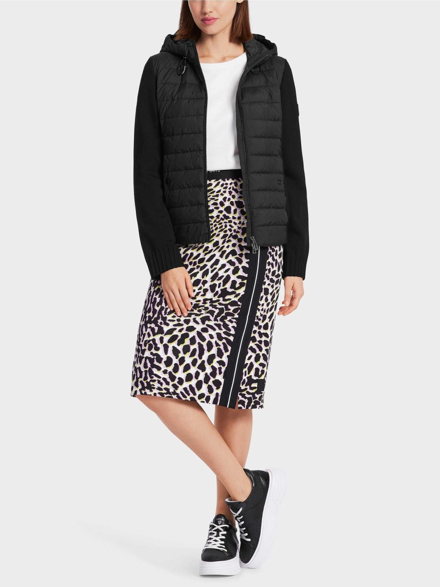 Marc Cain Sporty Jacket In A Mix Of Materials Jackets