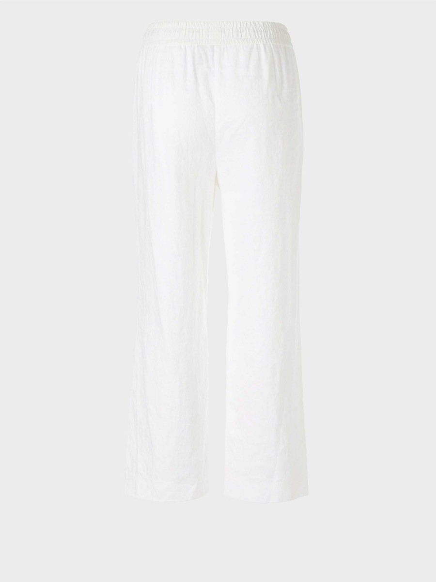 Marc Cain Linen Trousers Model Wusu Pants