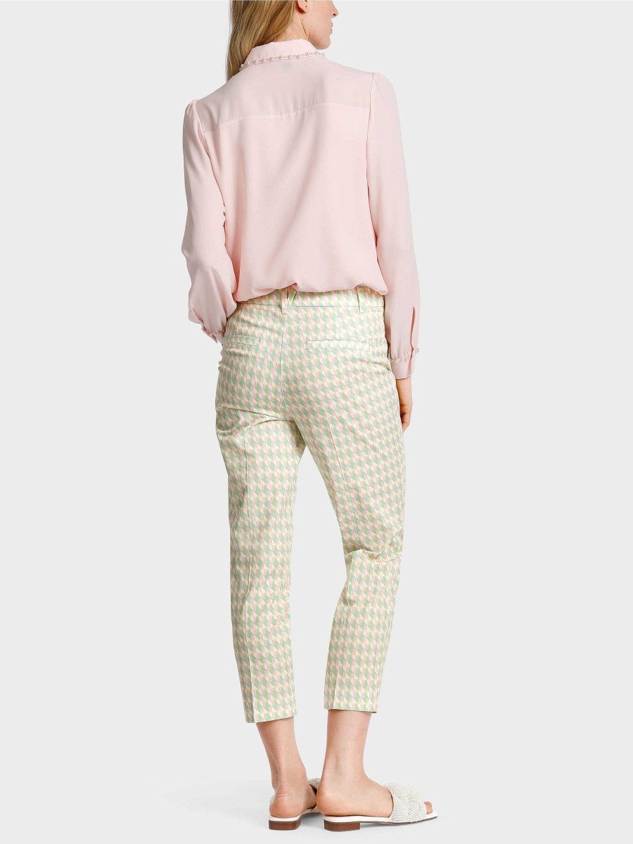 Marc Cain Model Franca Trousers With Graphic Design Pants