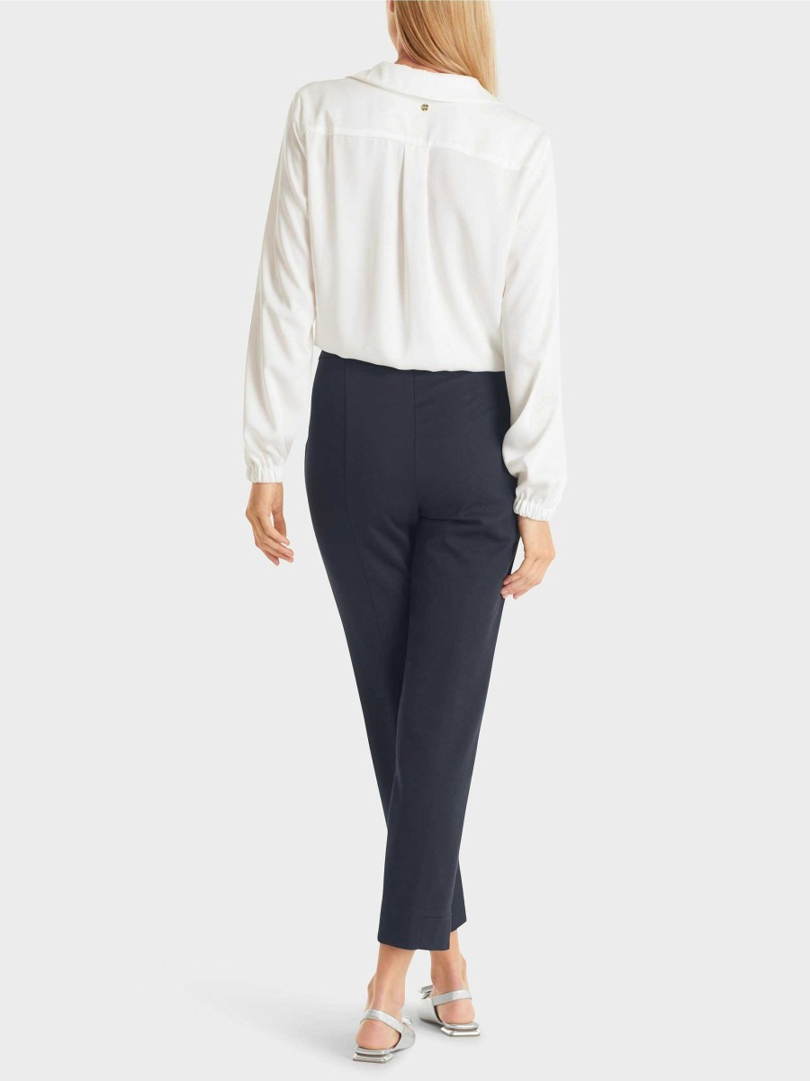 Marc Cain Slim Trousers Split In 7/8 Length Pants