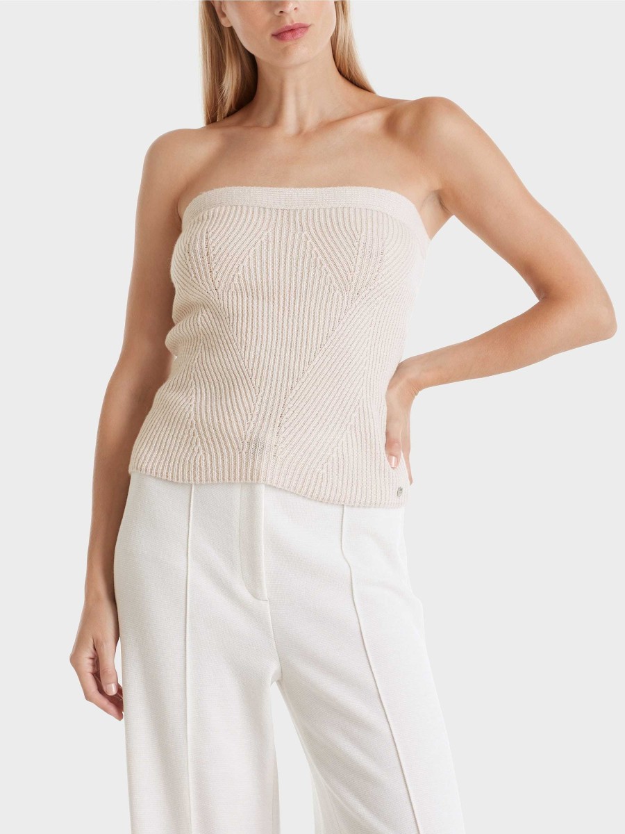 Marc Cain Bustier Knitted In Germany Knit