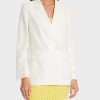 Marc Cain Linen Look Blazer Pantsuits