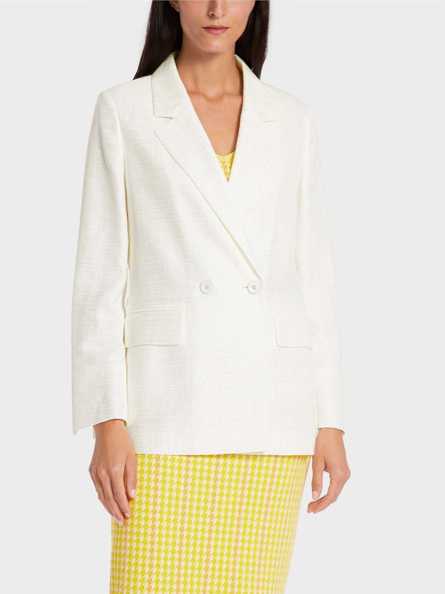 Marc Cain Linen Look Blazer Pantsuits