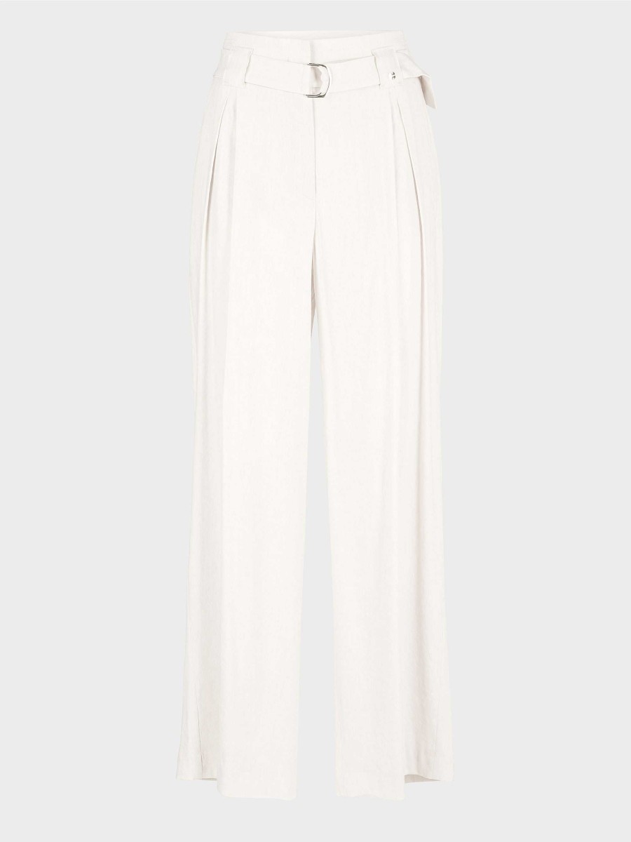 Marc Cain Model Wichita Trousers In Paperbag Style Pants