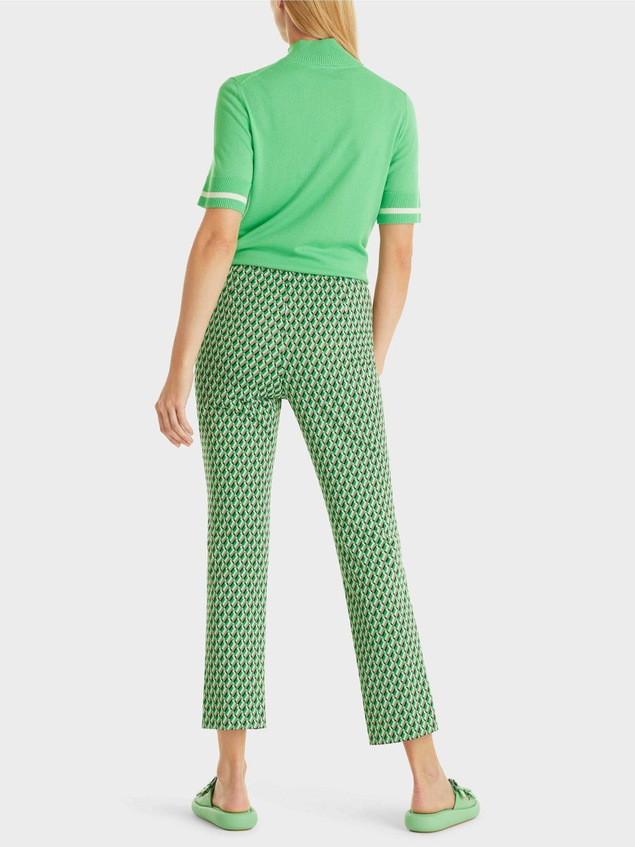 Marc Cain Frederica Trousers With All-Over Design Pants