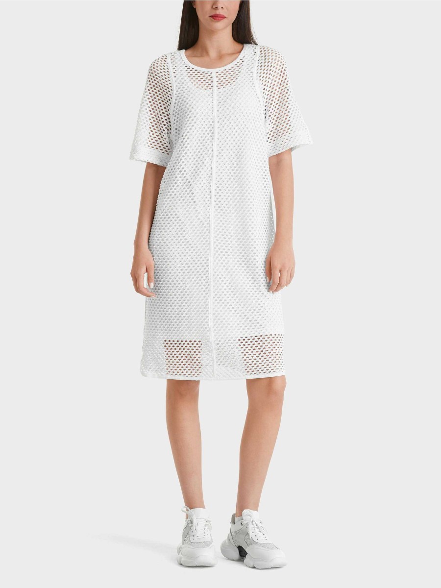 Marc Cain Casual Mesh Dress Dresses