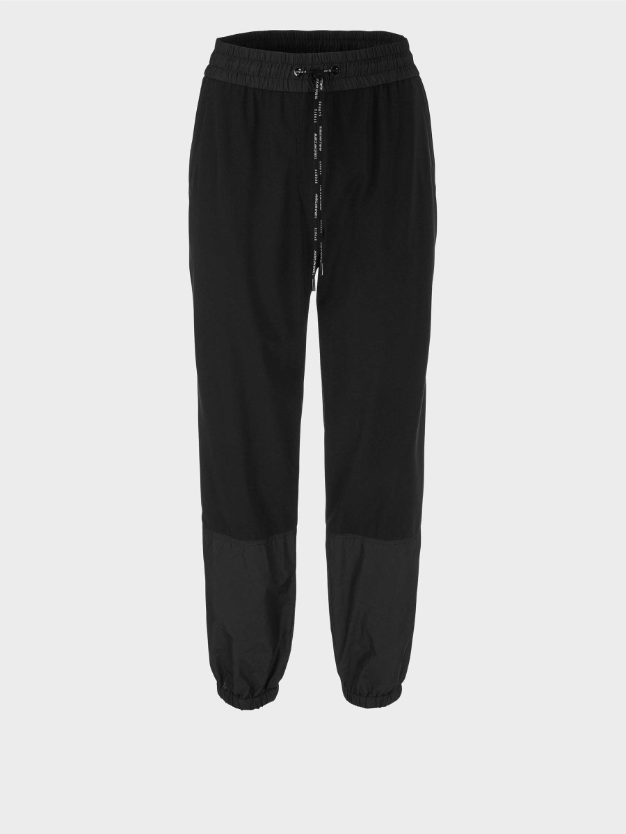 Marc Cain Roye Trousers In A Mix Of Materials Pants