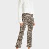 Marc Cain Body-Hugging Frederica Trousers With Flared Leg Pants