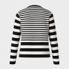 Marc Cain Striped Sweater "Rethink Together" Knit