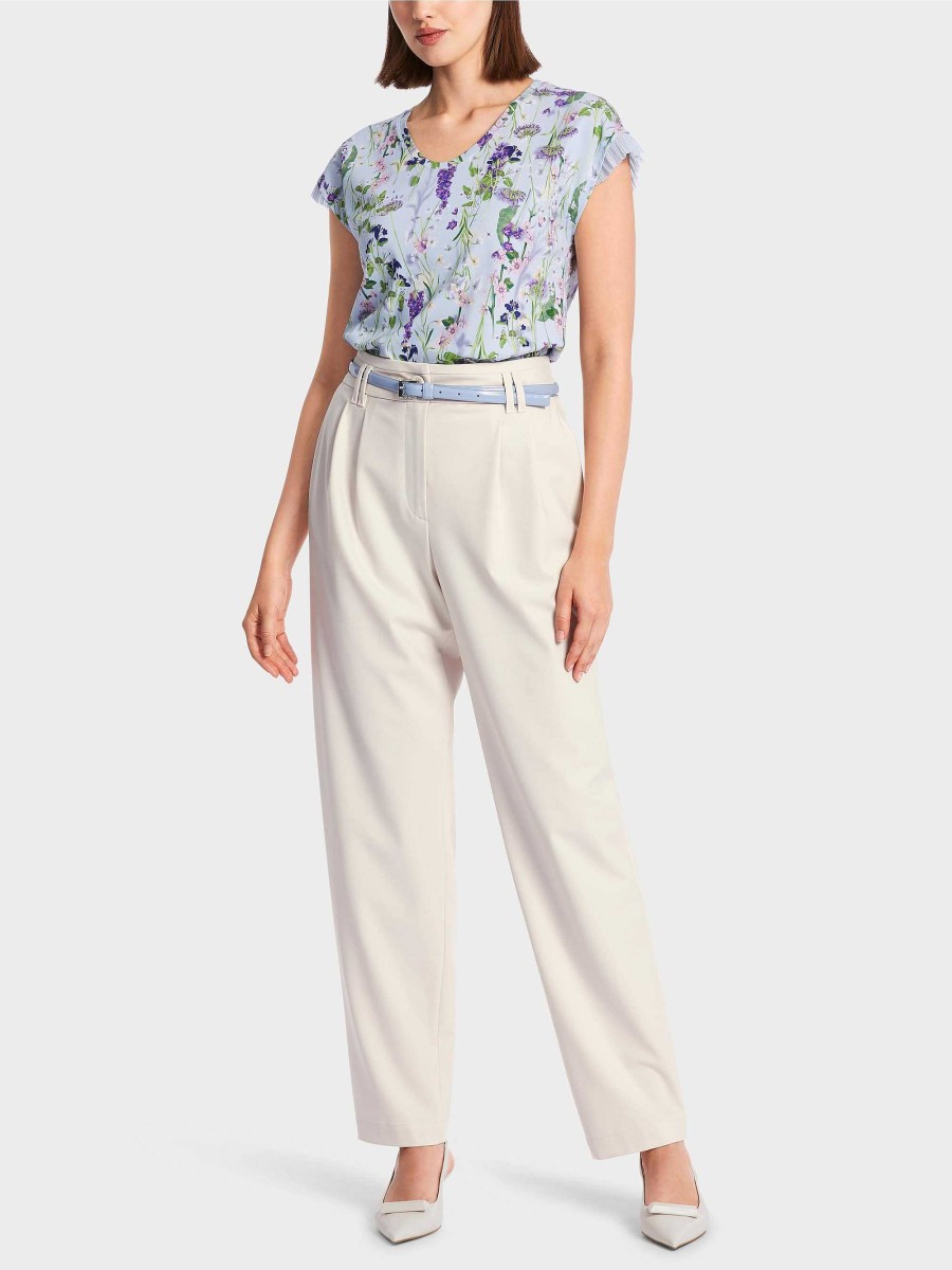 Marc Cain Faqus Trousers With Pleats Pants